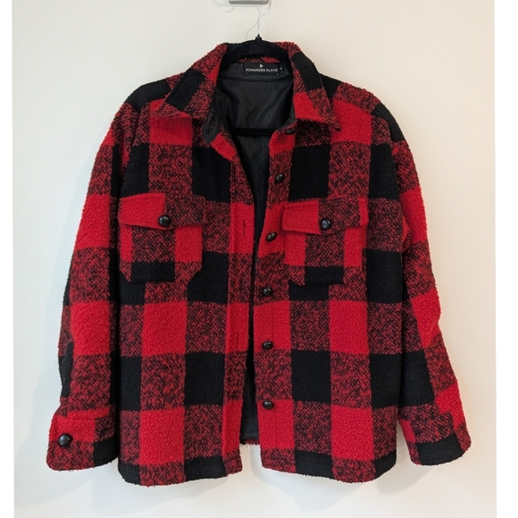 Pomander Place Austen Wool Blend Shacket - Picture 2 of 8